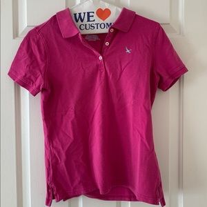 eddie bower pink polo